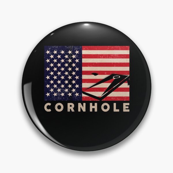 Item preview, Cornhole American Flag Corn Hole Player Art designed and sold by Dressed For  Duty.