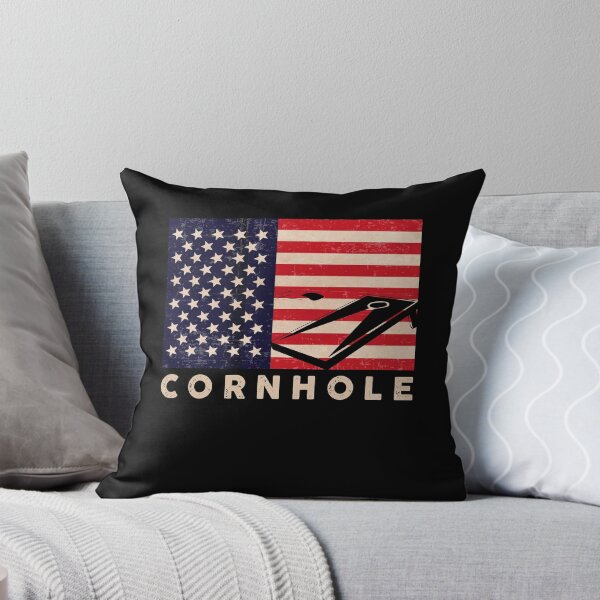 Item preview, Cornhole American Flag Corn Hole Player Art designed and sold by Dressed For  Duty.