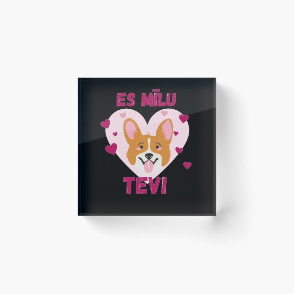 Item preview, Priecīgu valentīndienu es mīlu tevi - Latviešu designed and sold by LukjanovArt.