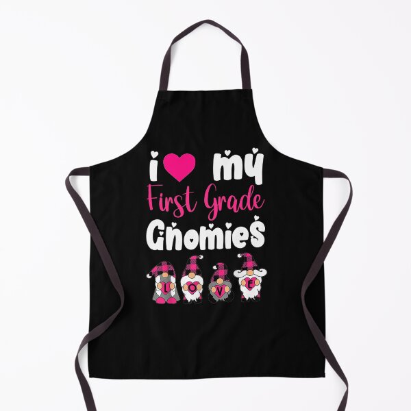Item preview, Funny Valentines day Gnomies: I Love My First Grade Gnomies designed and sold by AMINE  ★★★★★.