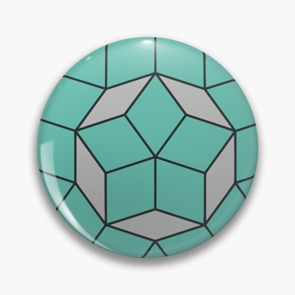 Item preview, Penrose tiling opal and grey designed and sold by aapshop.