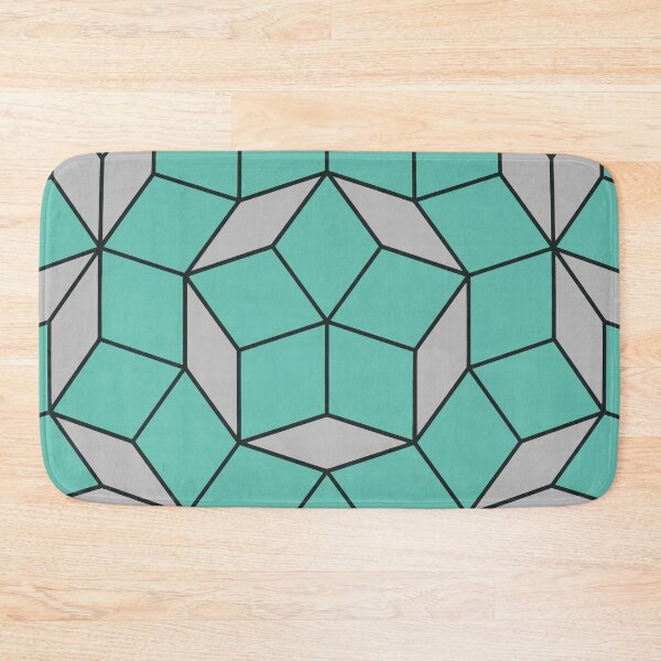 Item preview, Penrose tiling opal and grey designed and sold by aapshop.