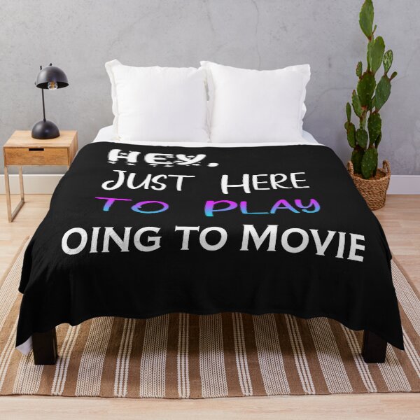 Item preview, Hey Just here to play Going to Movies designed and sold by momshow.