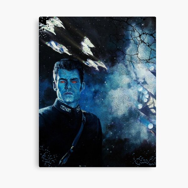 Grand Admiral Thrawn's Blue Pale Ale Canvas Print