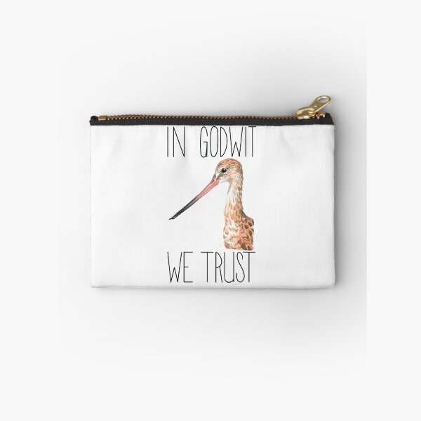Item preview, In Godwit We Trust (Marbled Gotwit) designed and sold by LauraWolfArtist.