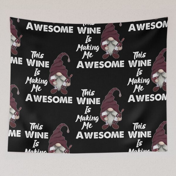 Item preview, This Wine Is Making Me Awesome designed and sold by SportyDogShop.