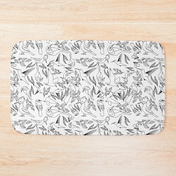 Item preview, Birds and leaves animalistic illustration  designed and sold by Mashusha-art.