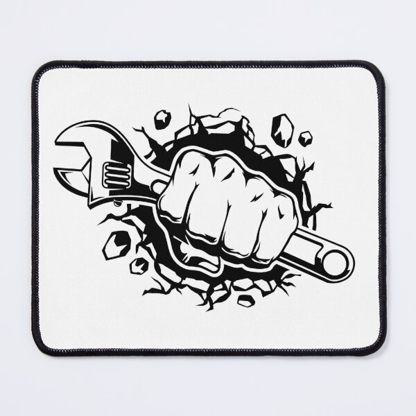 Item preview, Mechanic Punch Through designed and sold by MonoByOrion.