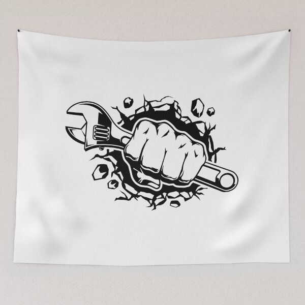 Item preview, Mechanic Punch Through designed and sold by MonoByOrion.