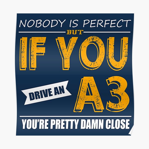 Audi A3 Poster