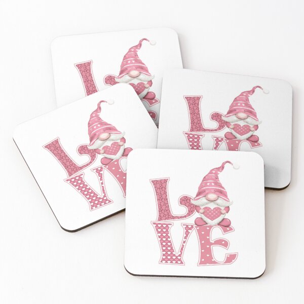 Item preview, Pink Love Gnome designed and sold by LythiumArt.