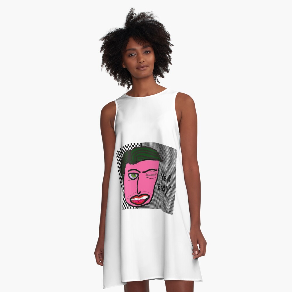 "Ringo Starr Art Yer Baby" ALine Dress by vietnamhobo