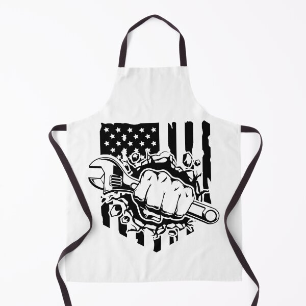 Item preview, Patriotic Mechanic with Wrench Punch Through designed and sold by MonoByOrion.