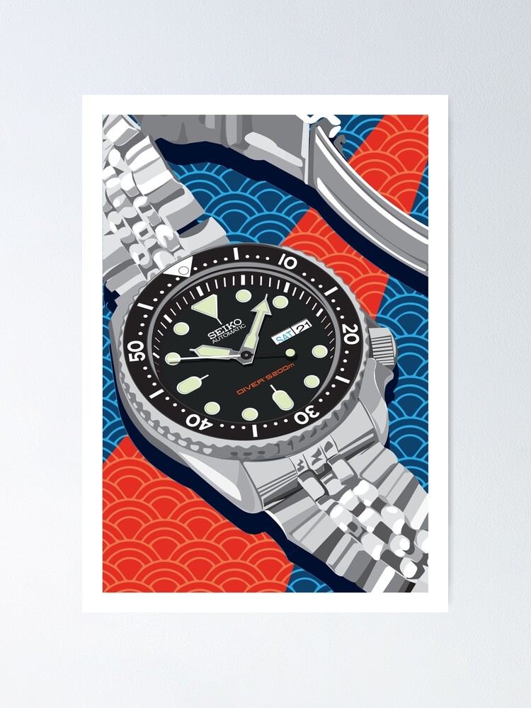 Seiko SKX" Poster for Sale by | Redbubble
