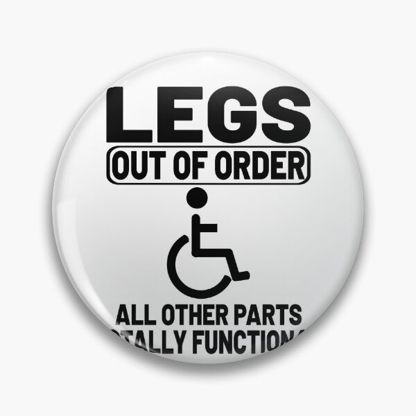 Item preview, funny Wheelchair Handicapped Amputation  gift  designed and sold by AndreasMei.