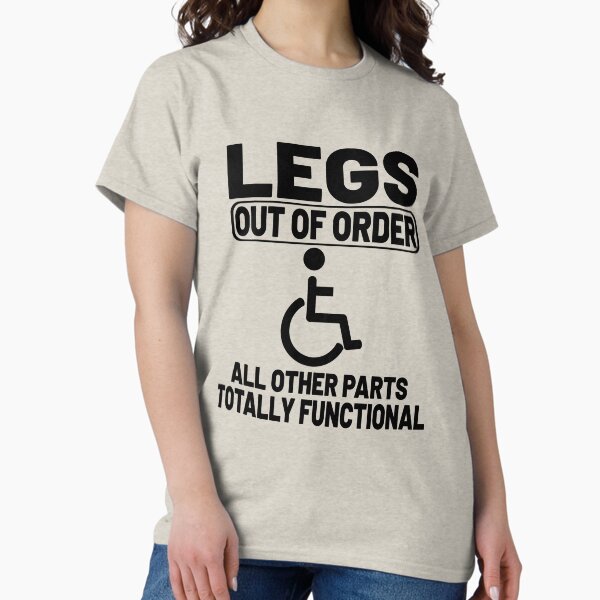 Item preview, funny Wheelchair Handicapped Amputation  gift  designed and sold by AndreasMei.