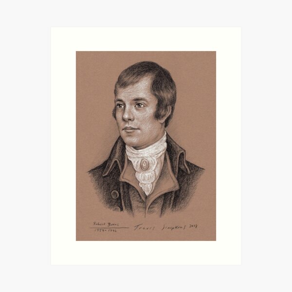 Robert Burns Art Print
