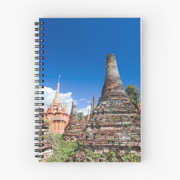 Item preview, ‘sunken’ stupas of Sagar, Inle Lake, Myanmar designed and sold by kytefoto.