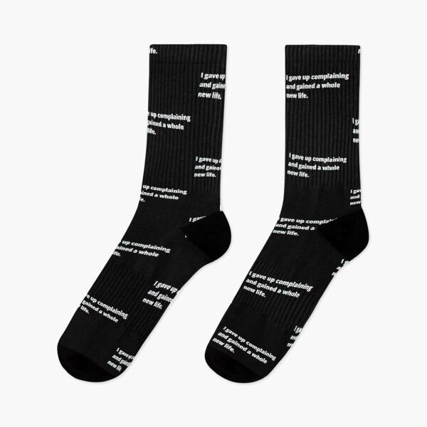 Item preview, I gave up complaining and gained a whole new life.  designed and sold by PostiveText.
