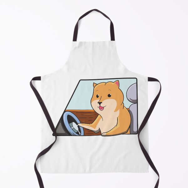 Item preview, Dog Driving a Car - Shiba Inu Driving a Car designed and sold by thecatcouch.
