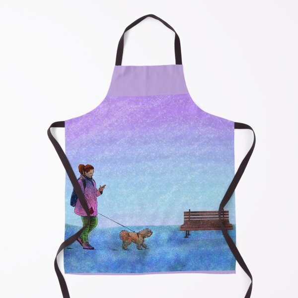 Item preview, Dog Walk In The Snow designed and sold by Sevval123.