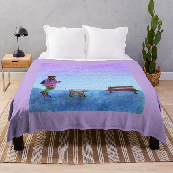 Item preview, Dog Walk In The Snow designed and sold by Sevval123.