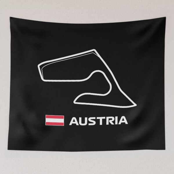 Item preview, Circuit 2022 - Eleventh Race of the Season (Austrian GP - Black BG) designed and sold by FilipeFerreira.