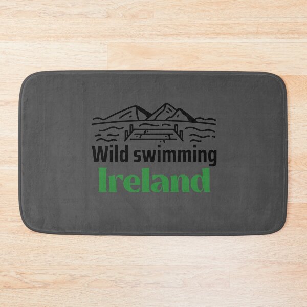 Item preview, Wild Swimming Ireland - Green Text  - Wild Swimming Tees designed and sold by WildSwimming.