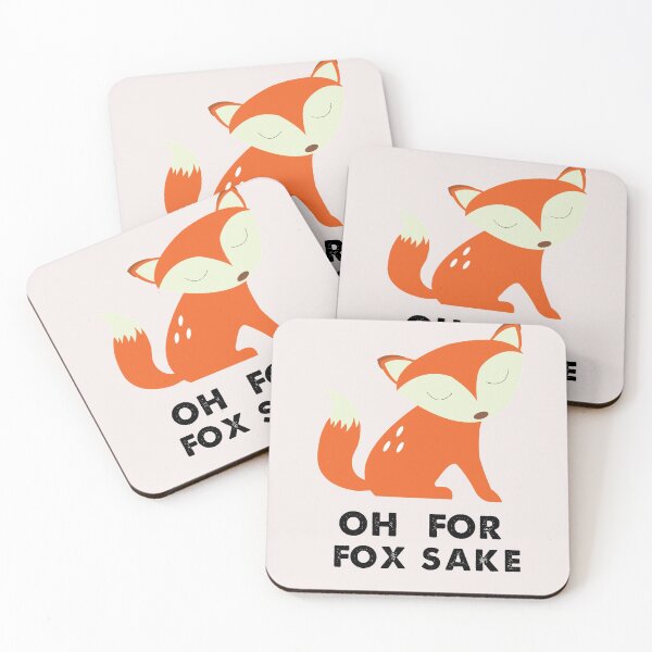 Item preview, Oh For Fox Sake designed and sold by MGHdesign.