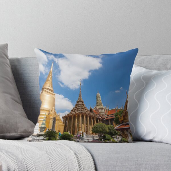 Item preview, Roof tops, Wat Phra Kaew, Temple of the Emerald Buddha, Wat Phra Si Rattana Satsadaram, Grand Palace, Bangkok designed and sold by kytefoto.