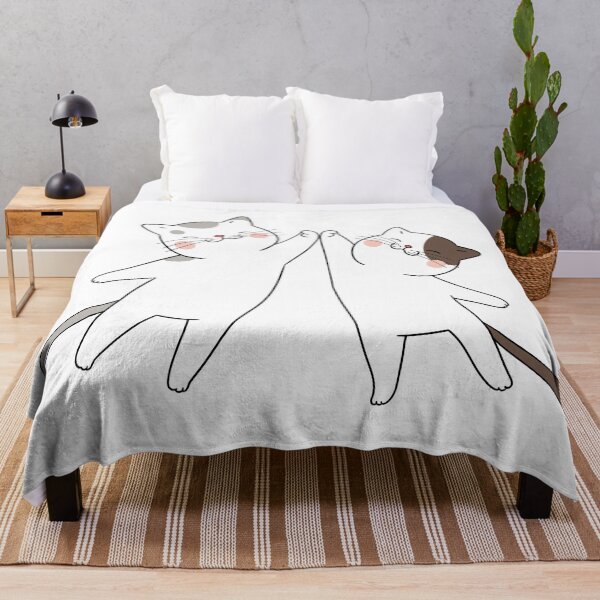 Item preview, Two Cats High-fiving designed and sold by patsyrosedesign.