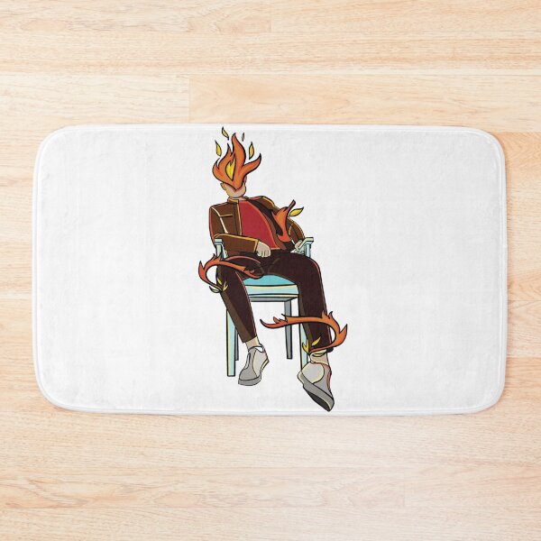Item preview, Fire man on chair designed and sold by SzValentina.