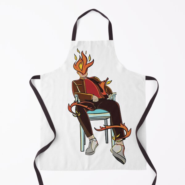 Item preview, Fire man on chair designed and sold by SzValentina.