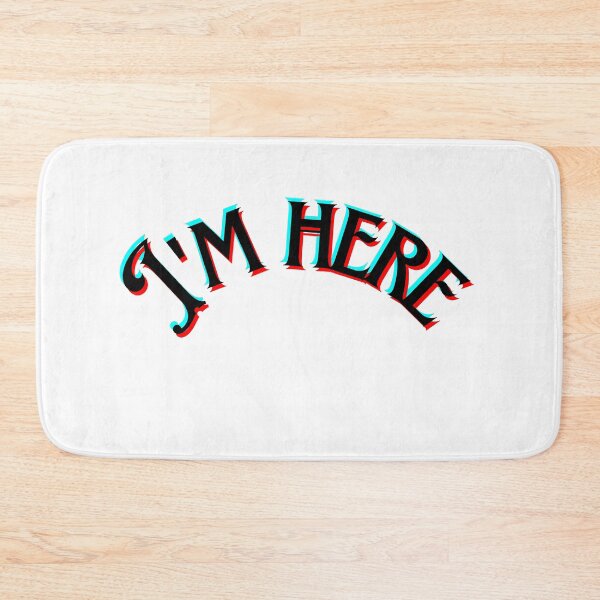 Item preview, I'm here written on T-shirts and other products  designed and sold by Douaa_Print.