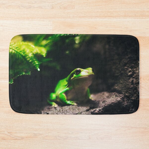 Item preview, Green Frog Sitting on Rock designed and sold by ONORMAL.