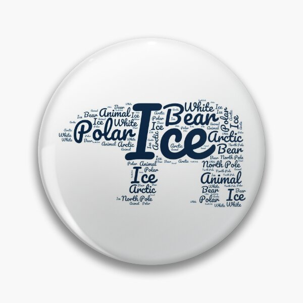 Item preview, Polar bear word cloud design  designed and sold by philbraxton.