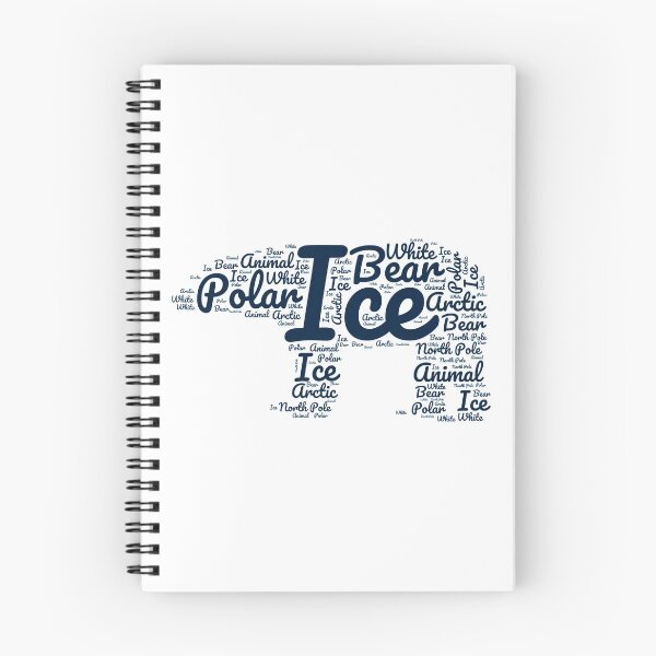 Item preview, Polar bear word cloud design  designed and sold by philbraxton.