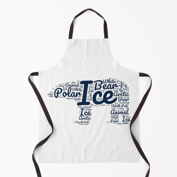 Item preview, Polar bear word cloud design  designed and sold by philbraxton.