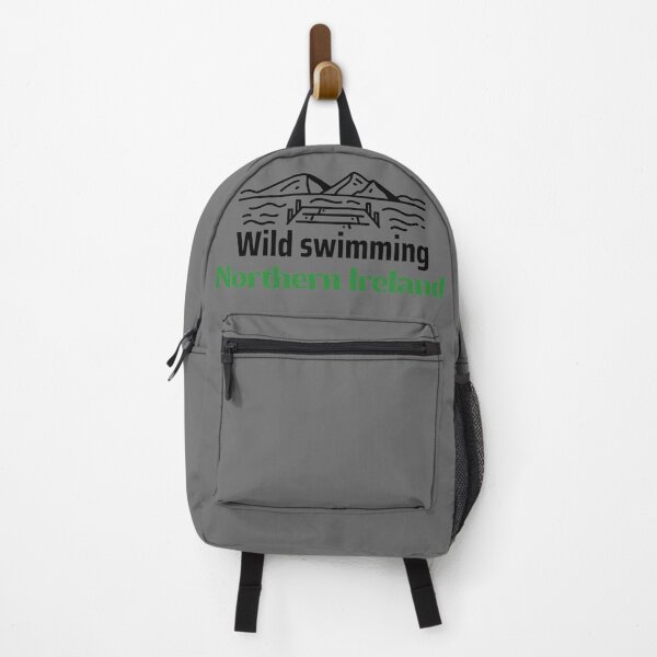 Item preview, Wild Swimming Northern Ireland - Green Text - Wild Swimming Tees designed and sold by WildSwimming.