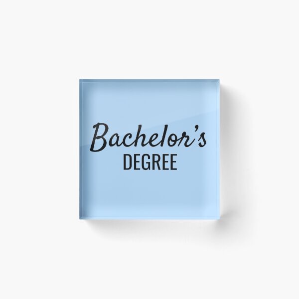 Item preview, University Bachelors Degree Cursive/Block Text designed and sold by SarahJisri.