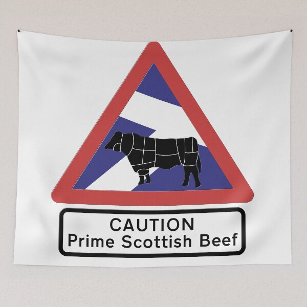 Item preview, Caution Prime Scottish Beef designed and sold by kytefoto.