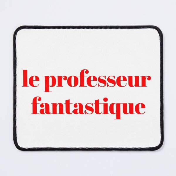 Item preview, Le Professeur Fantastique The Fantastic Teacher designed and sold by OliviaGbyKyro.