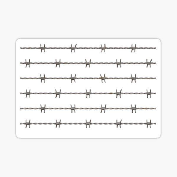 Barbed Wire Sticker For Sale By Zuev Shop Redbubble