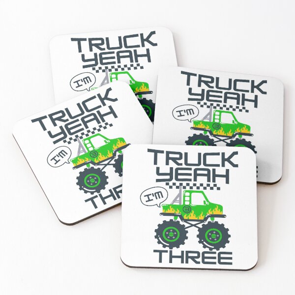 Item preview, Truck Yeah, I am three designed and sold by KARAKATE.