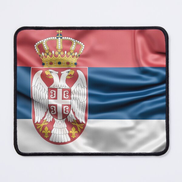 Item preview, Serbia Flag designed and sold by Serbia1389SHOP.