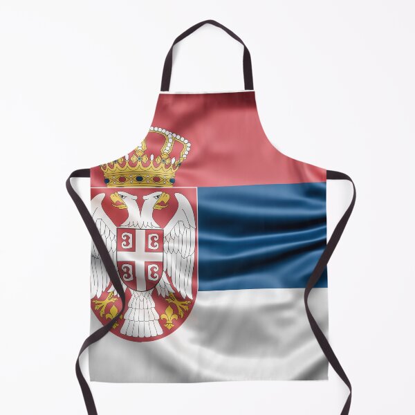 Item preview, Serbia Flag designed and sold by Serbia1389SHOP.