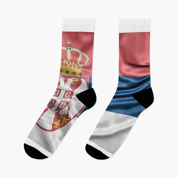 Item preview, Serbia Flag designed and sold by Serbia1389SHOP.