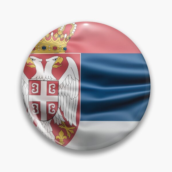 Item preview, Serbia Flag designed and sold by Serbia1389SHOP.
