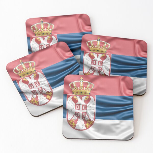 Item preview, Serbia Flag designed and sold by Serbia1389SHOP.