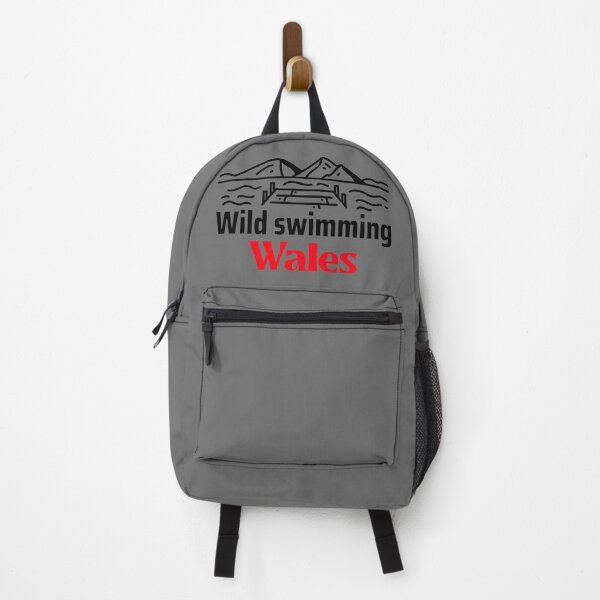 Item preview, Wild Swimming Wales - Red Text  - Wild Swimming Tees designed and sold by WildSwimming.